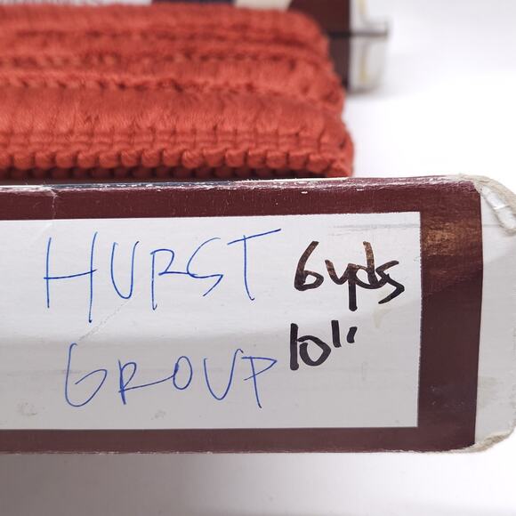 Vtg Conso Brush Fringe Trim 1.5" Empress Rust Sewing Drapery Upholstery 6yds - Picture 4 of 5